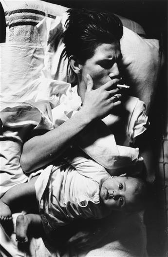 LARRY CLARK (1943- ) Billy with Baby.